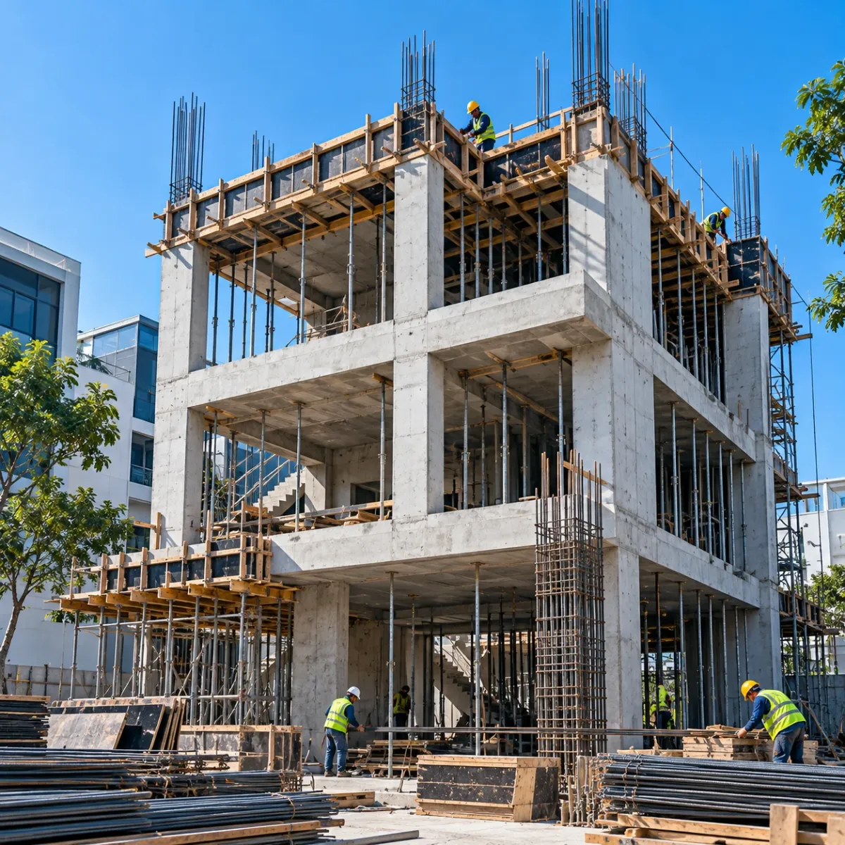 Xây dựng phần thô – Hưng Thịnh Build